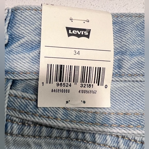 LEVI’S NWT Iconic Denim Maxi Skirt in Belt My So Called Pant Blue-Size 16 | XL - Picture 7 of 16